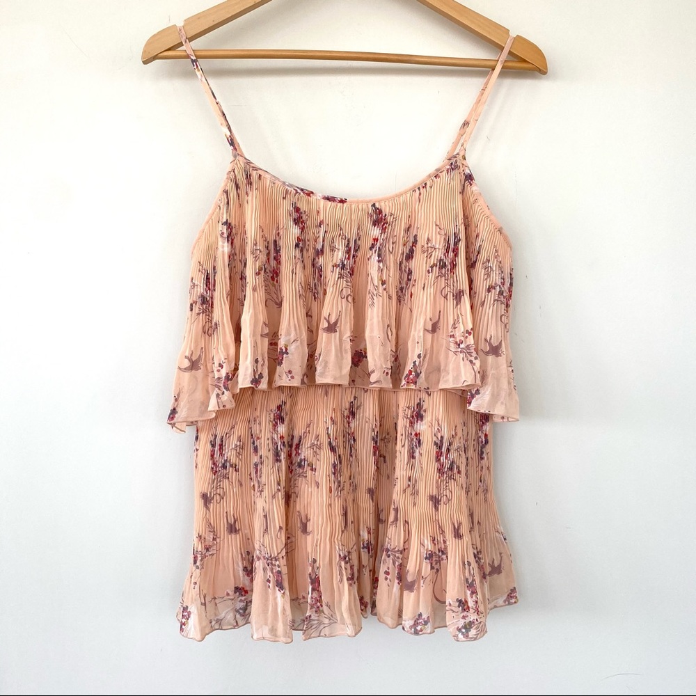 Lauren Conrad tiered ruffle top